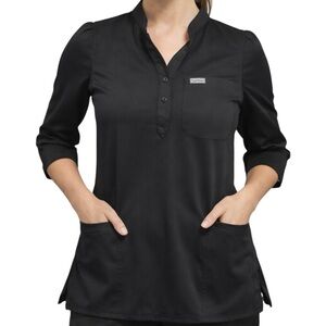 Landau Forward Black Scrub Top
XS 3/4 Sleeve Stretch Healthcare
Uniform